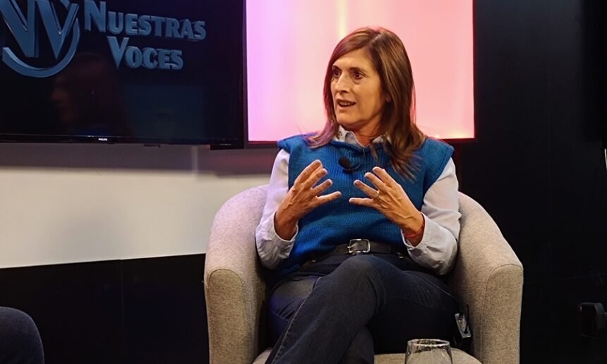 Adriana Molina, referente política de la ciudad de Santa Fe.