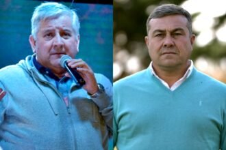 Amaro González (Ex- Pte Comunal) - Antonio Fiorenza (Actual Pte Comunal)