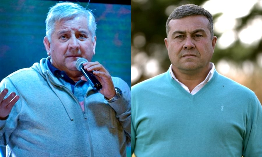 Amaro González (Ex- Pte Comunal) - Antonio Fiorenza (Actual Pte Comunal)