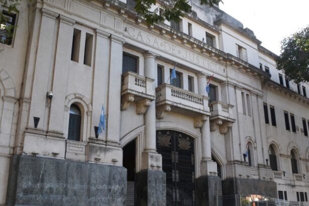 Edificio de los Tribunales de Santa Fe, sede de organismos del Poder Judicial provincial