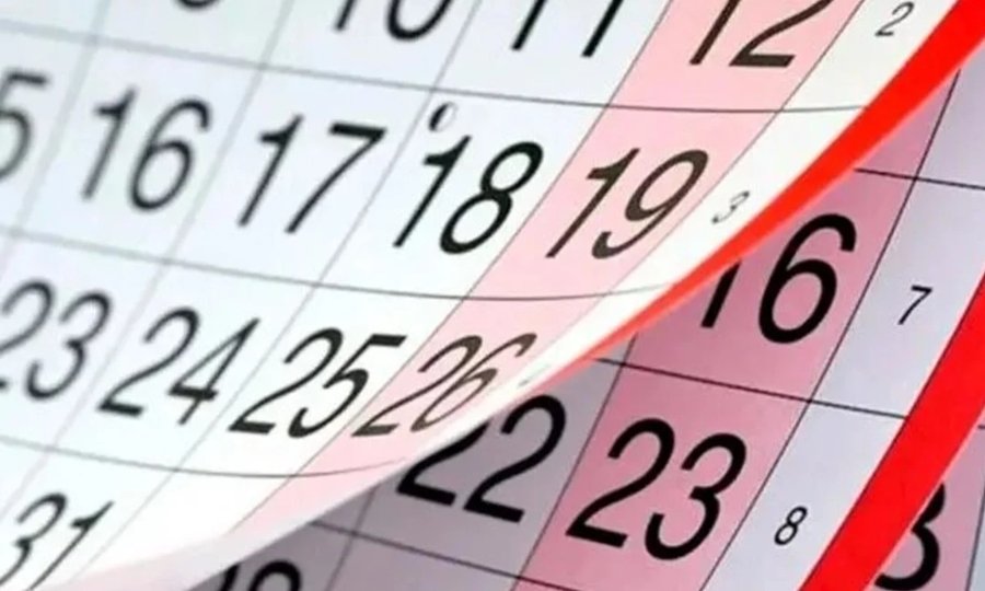 Imagen ilustrativa de un calendario, símbolo de la planificación de los feriados del año.
