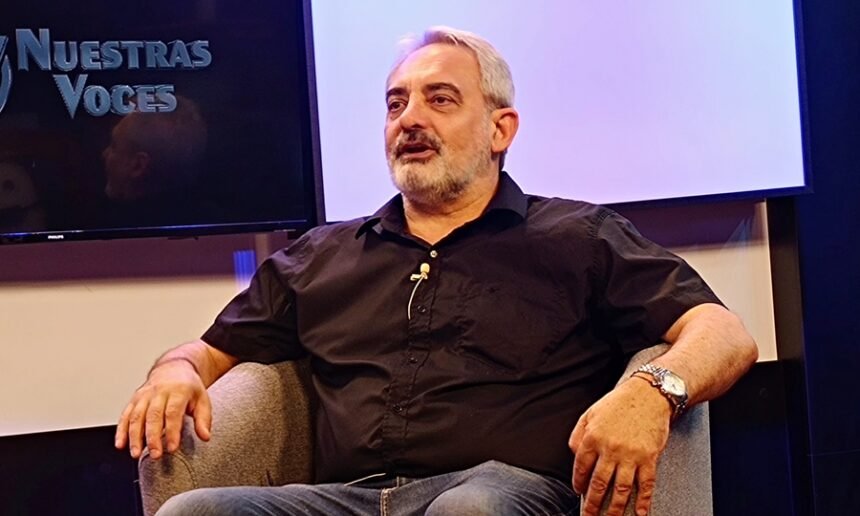 Claudio Girardi, secretario general de La Bancaria y referente de la CGT Santa Fe. Foto de archivo.