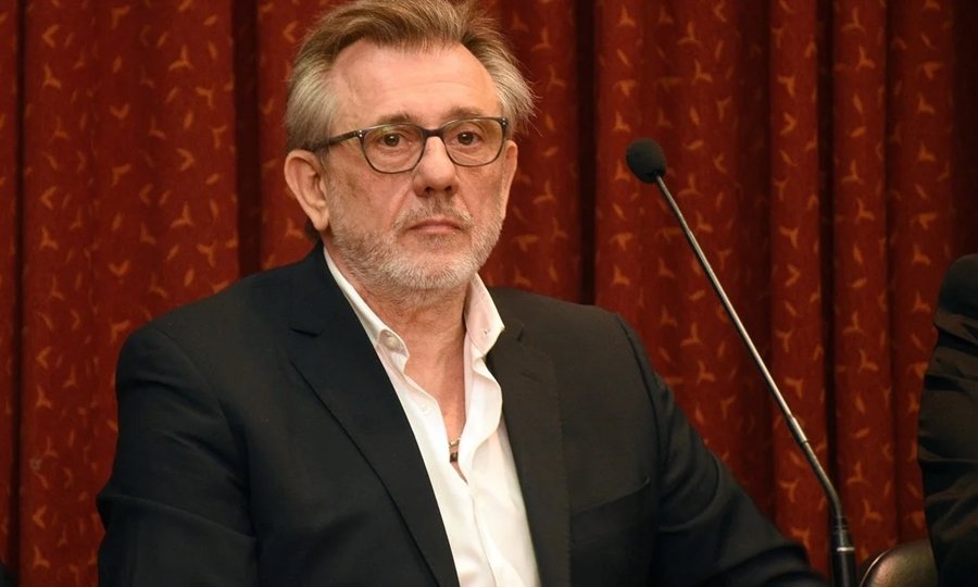 Germán Lerche, ex presidente de Colón, durante una de las audiencias judiciales en la causa por administración fraudulenta.