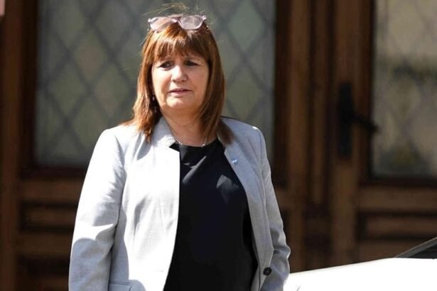 Patricia Bullrich, senadora nacional y jefa del bloque de La Libertad Avanza