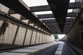 Acceso al Túnel Subfluvial “Raúl Uranga – Carlos Sylvestre Begnis”, enlace clave entre Santa Fe y Paraná.