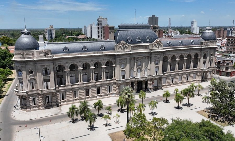 La Casa de Gobierno de Santa Fe, sede del Poder Ejecutivo provincial.