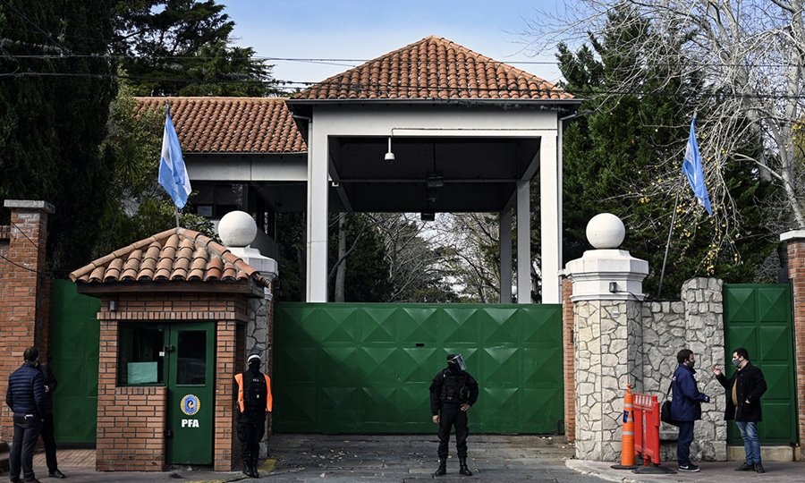 Vista de la Quinta Presidencial de Olivos, un lugar emblemático en la historia política de Argentina.