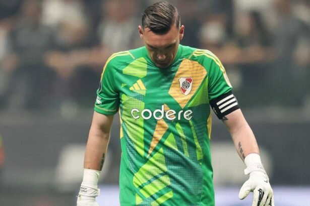 Franco Armani, referente del arco de River Plate.