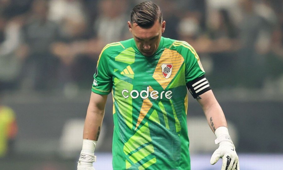 Franco Armani, referente del arco de River Plate.