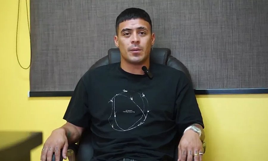 Brian Fernández en una imagen de archivo durante su etapa profesional como futbolista.