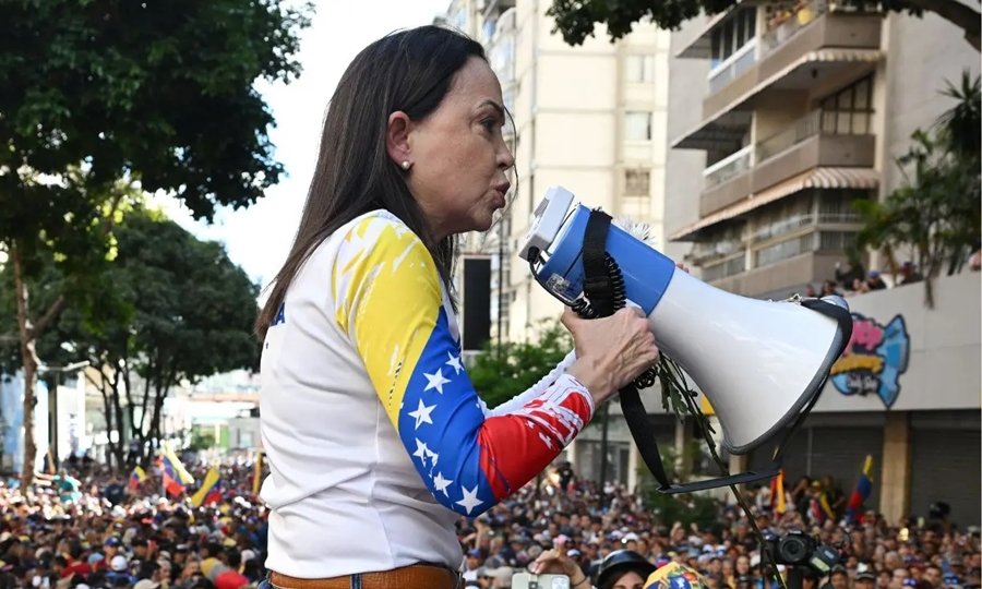 María Corina Machado, líder opositora y fundadora de Vente Venezuela