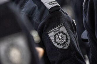 Aspirantes realizan prácticas durante la formación en el Instituto de Seguridad Pública de Santa Fe.