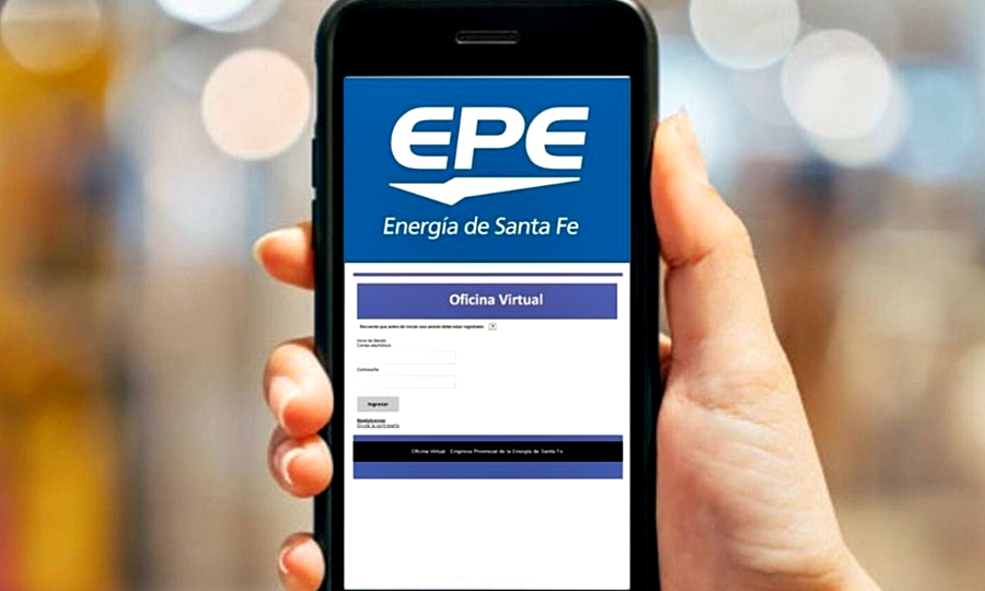 Plataforma digital de servicios utilizada por usuarios para gestionar trámites y consultas energéticas.