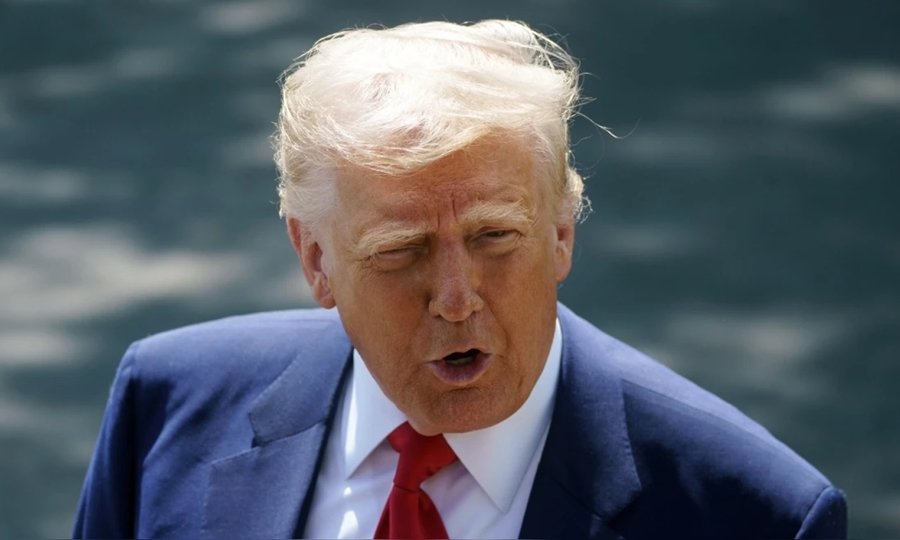 El presidente de Estados Unidos, Donald Trump, en la Casa Blanca.