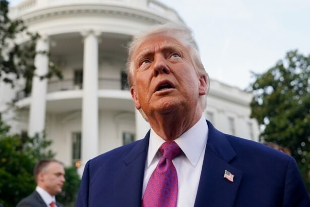 Donald Trump en una imagen de archivo durante una actividad oficial en Estados Unidos.
