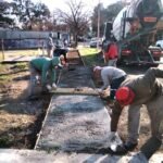 Avanza la habilitación del paso a nivel en calle Sarmiento en Puerto General San Martín