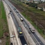 Por el avance de la obra del tercer carril de Autopista Rosario-Santa Fe, se implementan desvíos para camiones