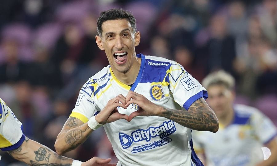 gol de angel di maria ante lanus