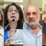 Diputados Verónica Baró Graf, Carlos Del Frade, Alicia Azanza y Omar Paredes