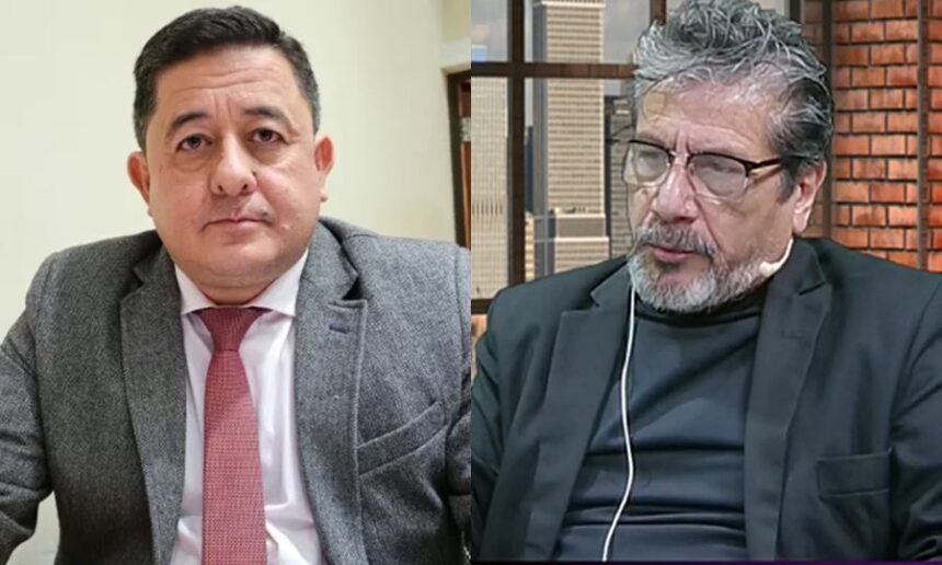 el fiscal leandro benegas de vera y el dr walter ayala