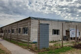 Puerto San Martín avanza con obras en el Instituto Beppo Levi