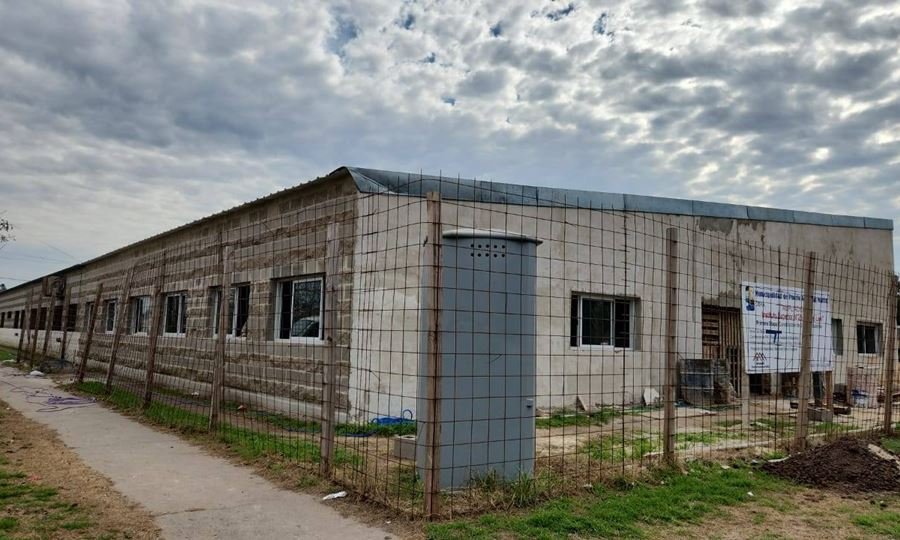 Puerto San Martín avanza con obras en el Instituto Beppo Levi