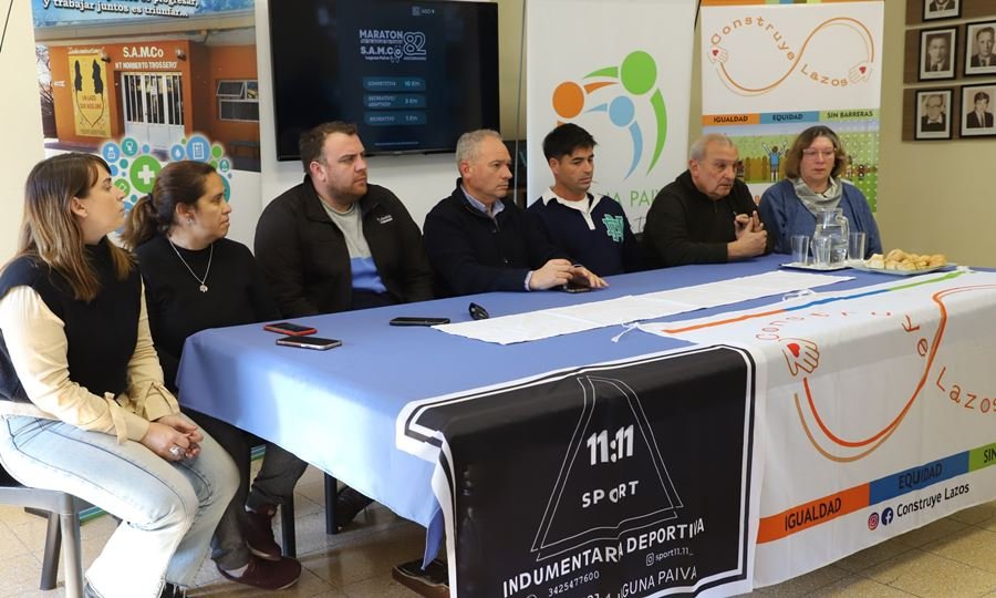 Se lanzó oficialmente la Maratón “Por la Salud de Todos” en Laguna Paiva