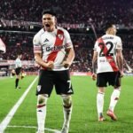 maxi salas debuto en river con un gol ante platense