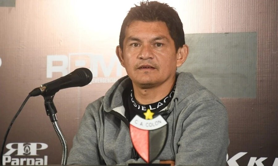 Luis Miguel “Pulga” Rodríguez, durante su etapa como jugador de Colón de Santa Fe.