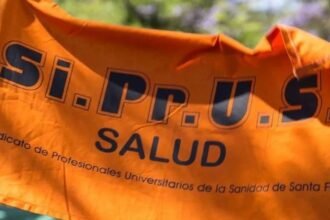 siprus, trabajadores de salud de santa fe