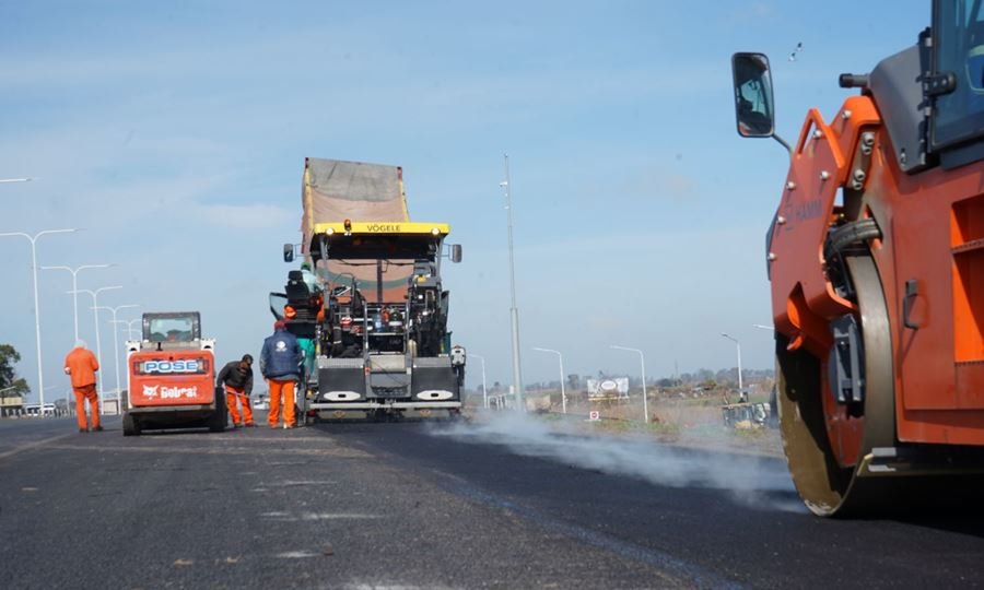 Autopista Rosario-Santa Fe: avanzan las obras del tercer carril y disponen medidas para mantener el flujo vehicular