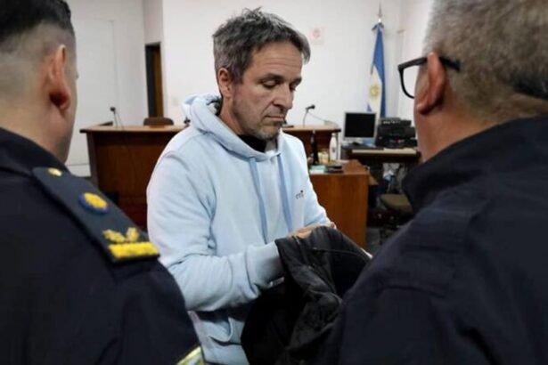 Juicio de Julieta Prandi: así se llevaron detenido a Claudio Contardi tras la condena en su contra