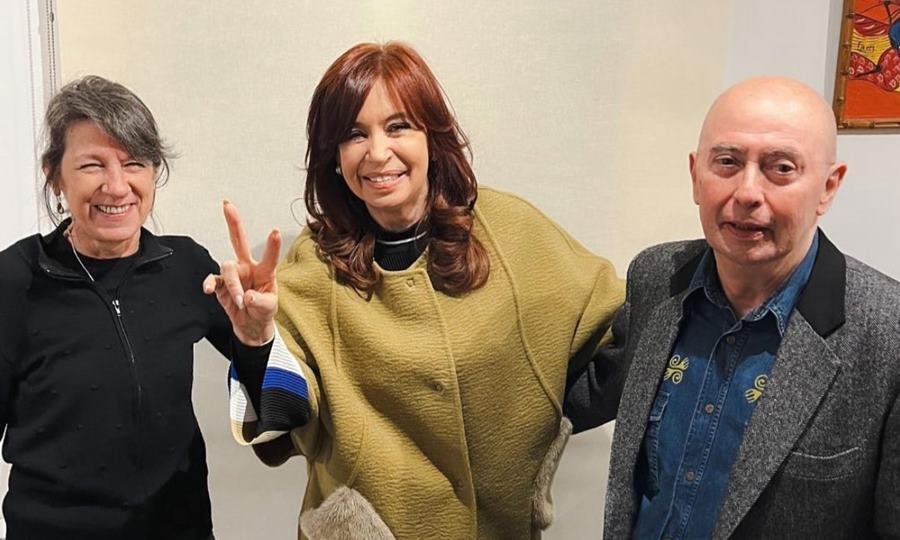 Cristina Kirchner y el Indio Solari