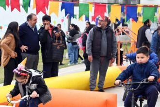 Jardines Municipales celebraron el Mes de las Infancias en barrio Chalet