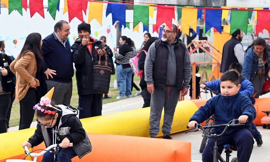 Jardines Municipales celebraron el Mes de las Infancias en barrio Chalet