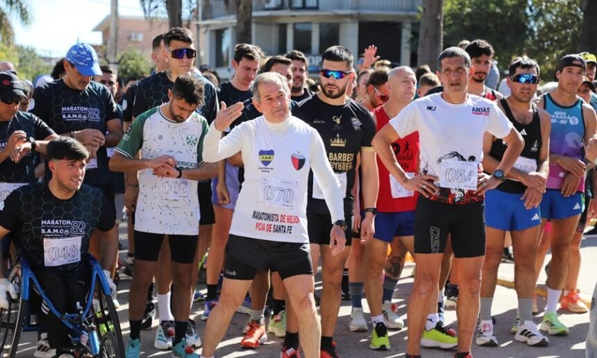 Maratón por la Salud de Todos en Laguna Paiva: deporte, inclusión y comunidad en una jornada única