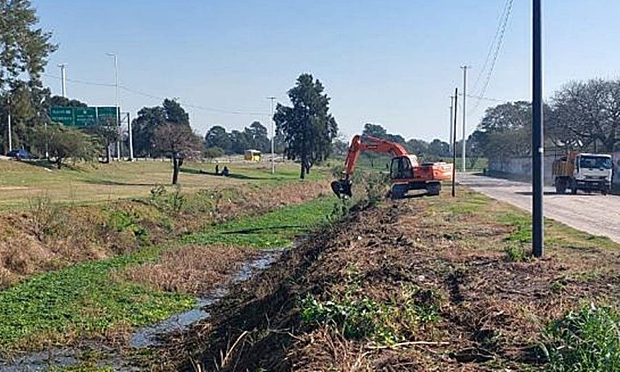 El municipio realiza tareas preventivas ante el pronóstico de lluvia para el fin de semana