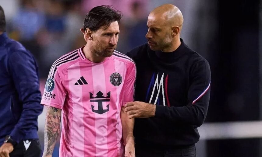 mascherano y messi