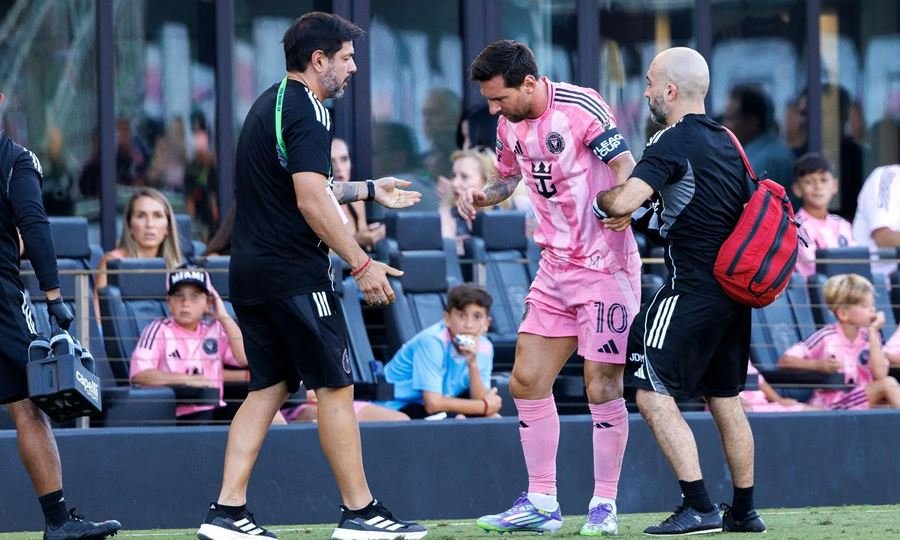 messi lesionado en inter miami