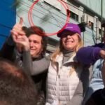 Atacaron con piedras a la caravana de Milei en Lomas de Zamora y debieron evacuar a la comitiva: hubo detenidos