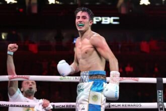 Mirco Cuello aplastó a Sergio Ríos por KO en Libia: ¡Argentina tiene un nuevo campeón del mundo!