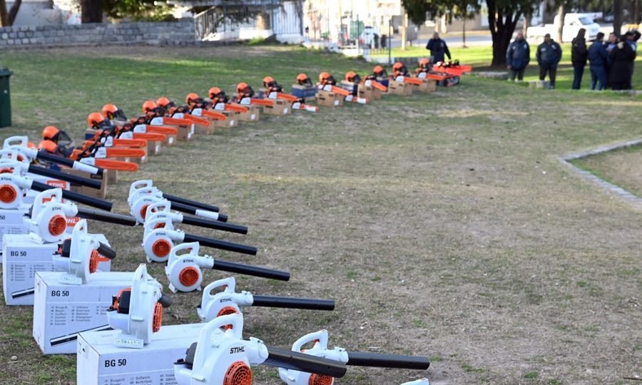 La Municipalidad sumó nuevas herramientas para reforzar las tareas de poda