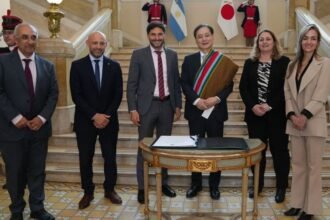 Pullaro recibió al embajador de Japón en Argentina