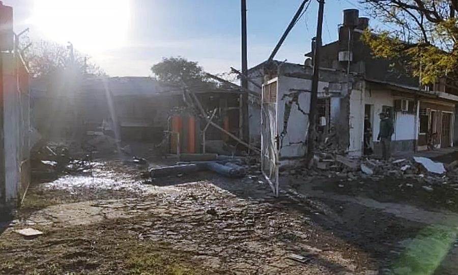 Explosión en Tostado: Uno de los operarios tiene el 90% del cuerpo quemado