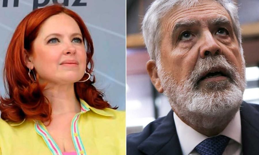 Andrea Del Boca y Julio De Vido