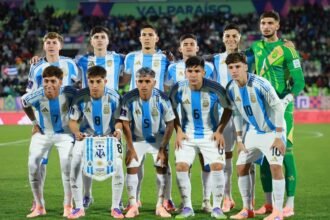 Los próximos partidos de la Selección Argentina Sub 20