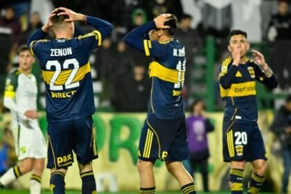 Boca perdió sobre el final con Defensa y se quedó sin la cima en la Zona A del Clausura
