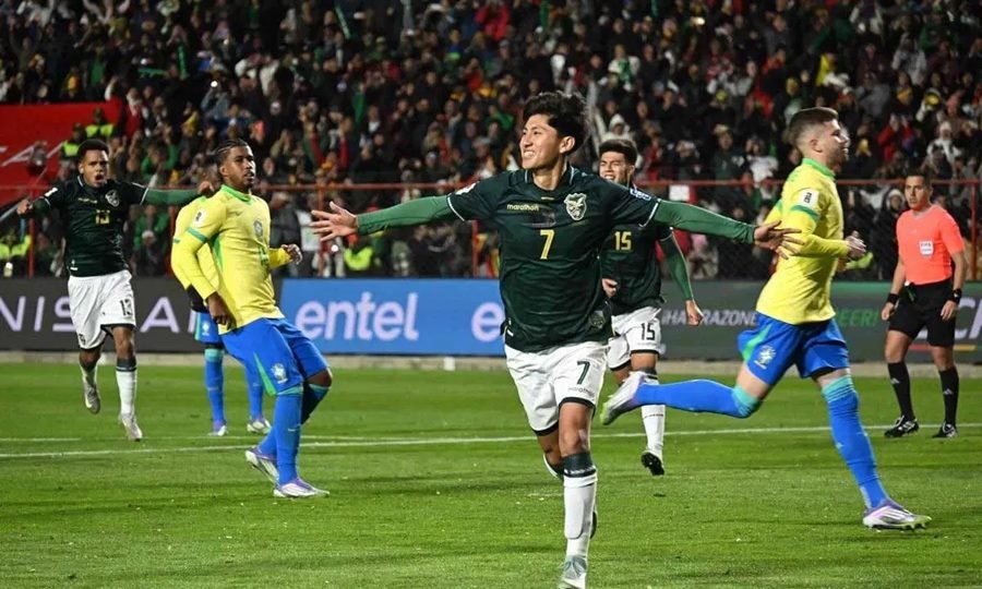 Bolivia hizo historia ante Brasil y jugará el repechaje para el Mundial 2026
