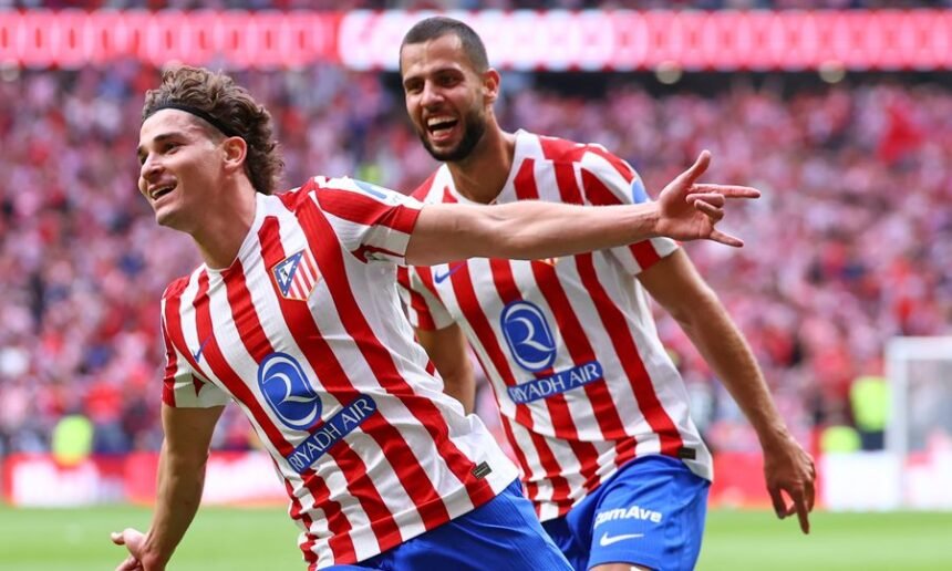 Con un doblete, Julián Álvarez fue la clave del Atlético para la paliza al Real en el derbi de Madrid