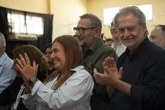 Roberto Mirabella en la jornada en Calchaquí
